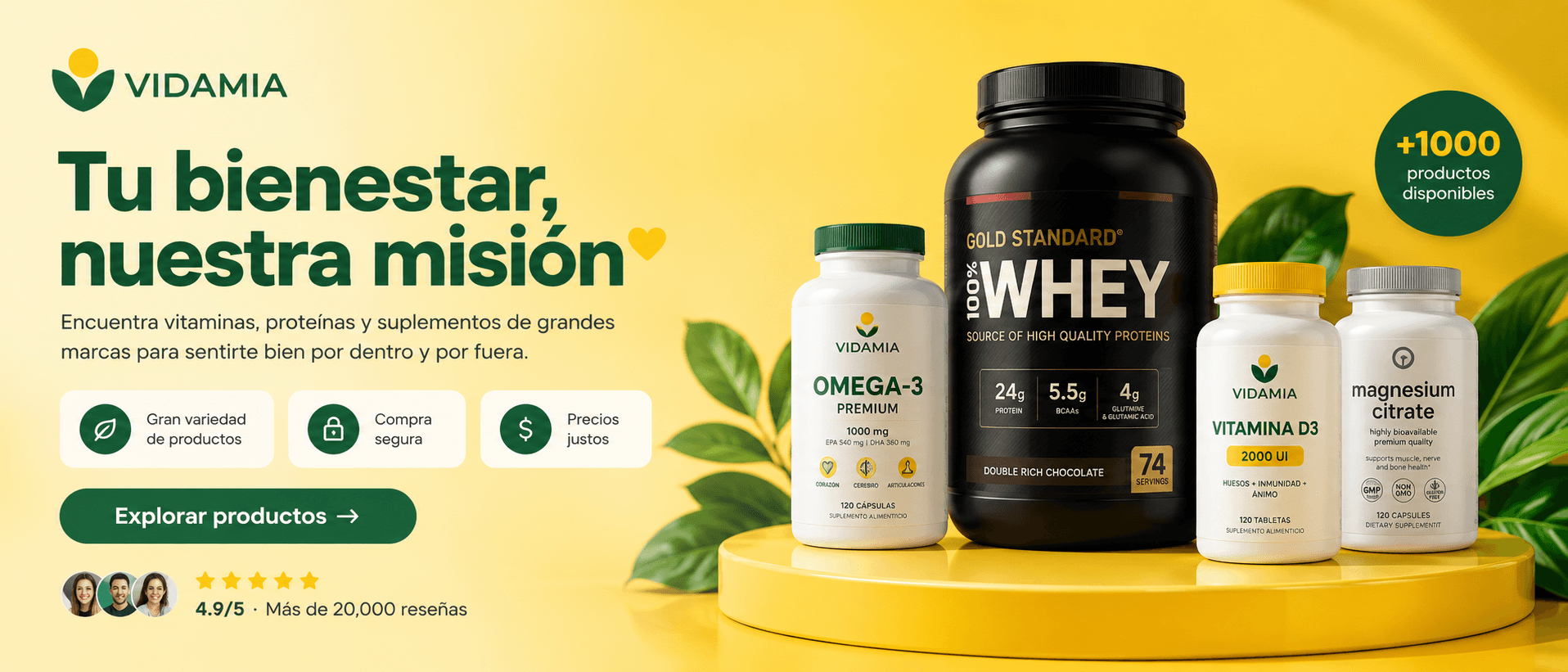 Tu bienestar, nuestra misión — Vidamia