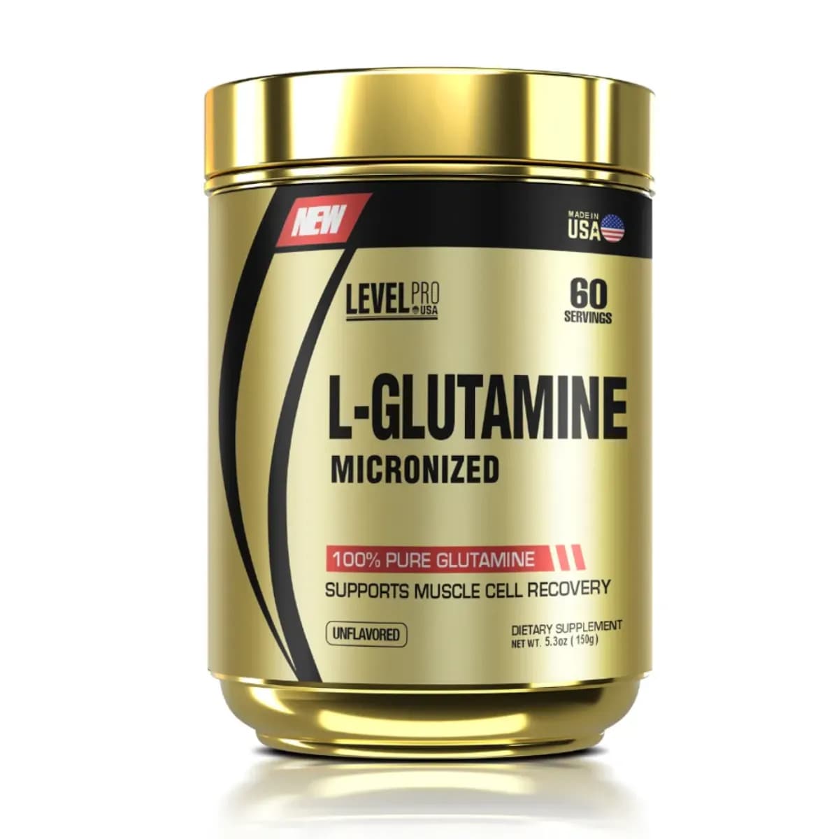 L-Glutamina Micronizada LEVEL PRO USA 150 GR