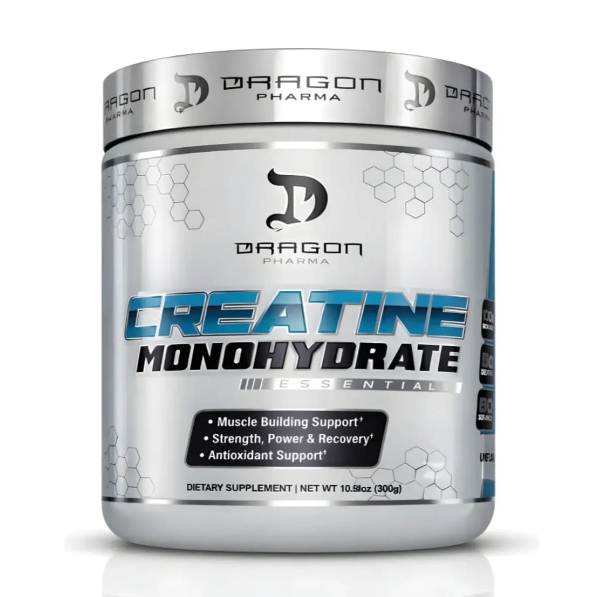 Creatina Monohidratada DRAGON PHARMA 300 GR