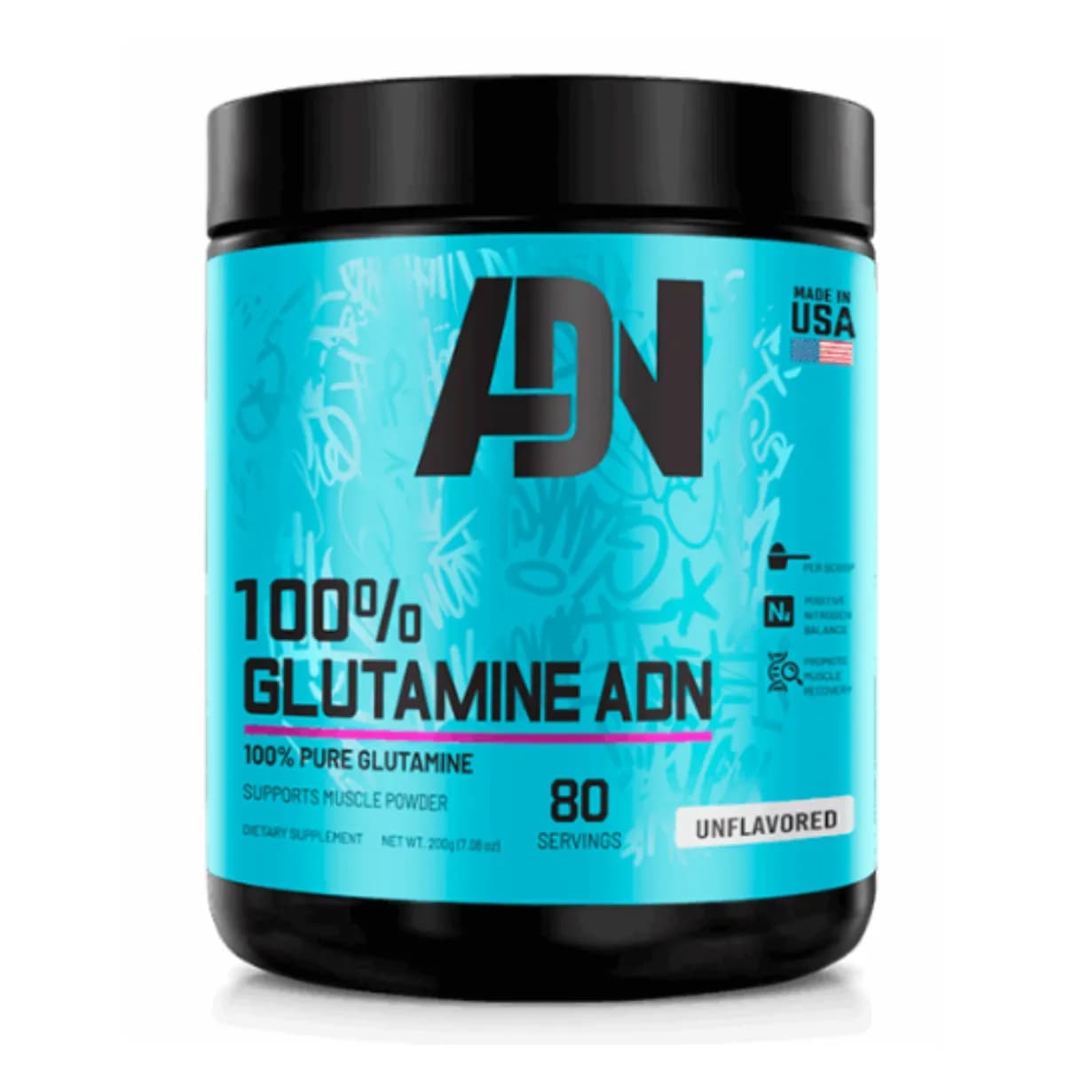 100% L-Glutamina ADN 200 GR
