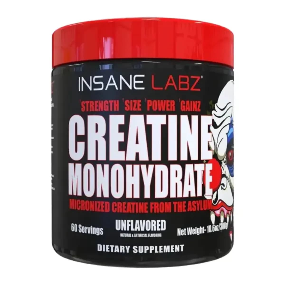 Creatina Monohidratada INSANE LABZ 300 GR