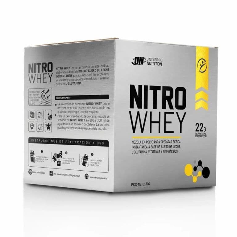 Nitro Whey UN CAJA 10 SACHETS