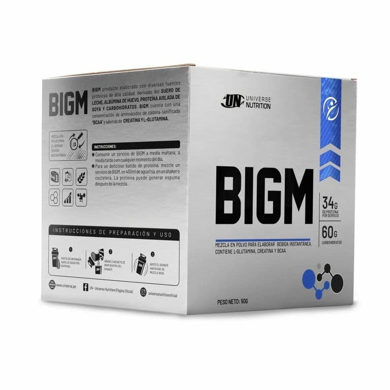BIGM UN CAJA 10 SACHETS
