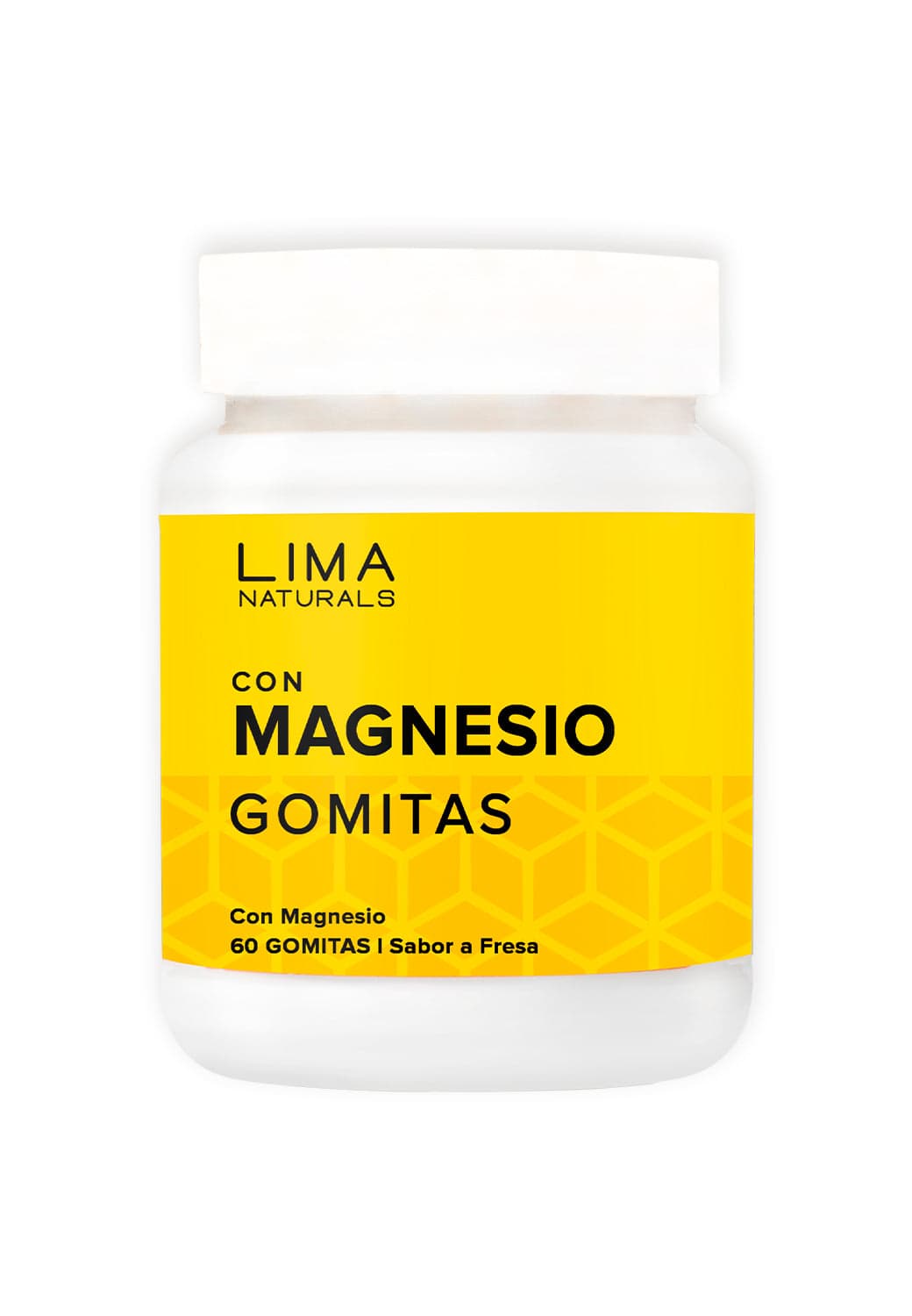 Magnesio Gomitas Lima Naturals 60 GOMITAS