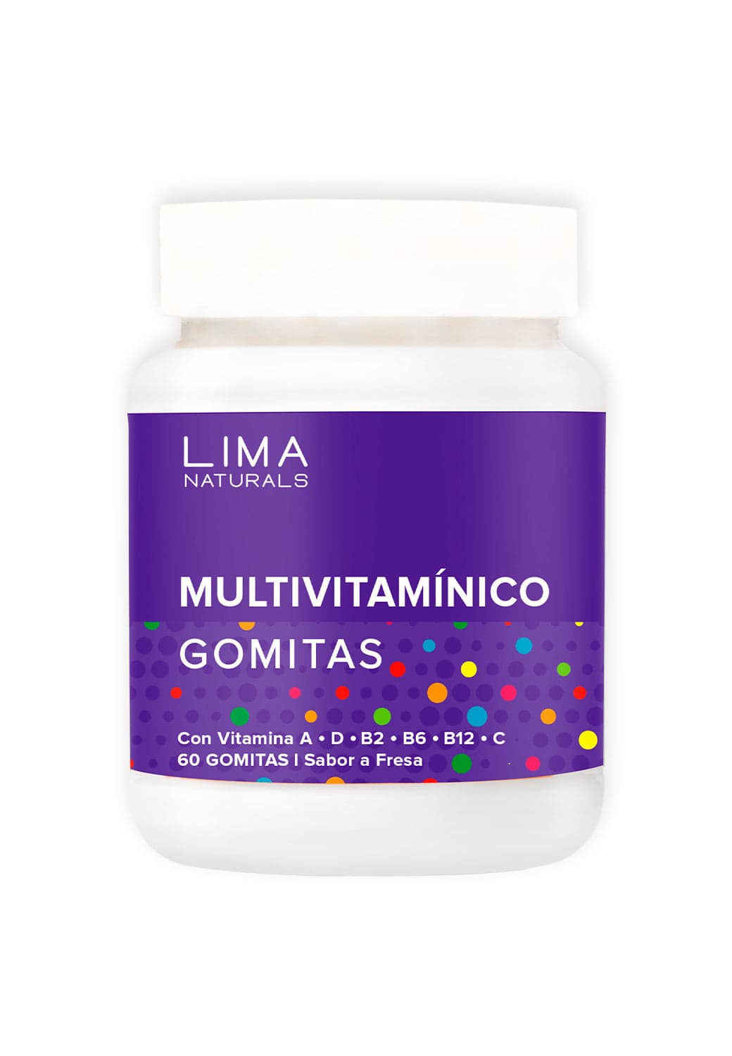 Multivitamínicas Gomitas Lima Naturals 60 GOMITAS