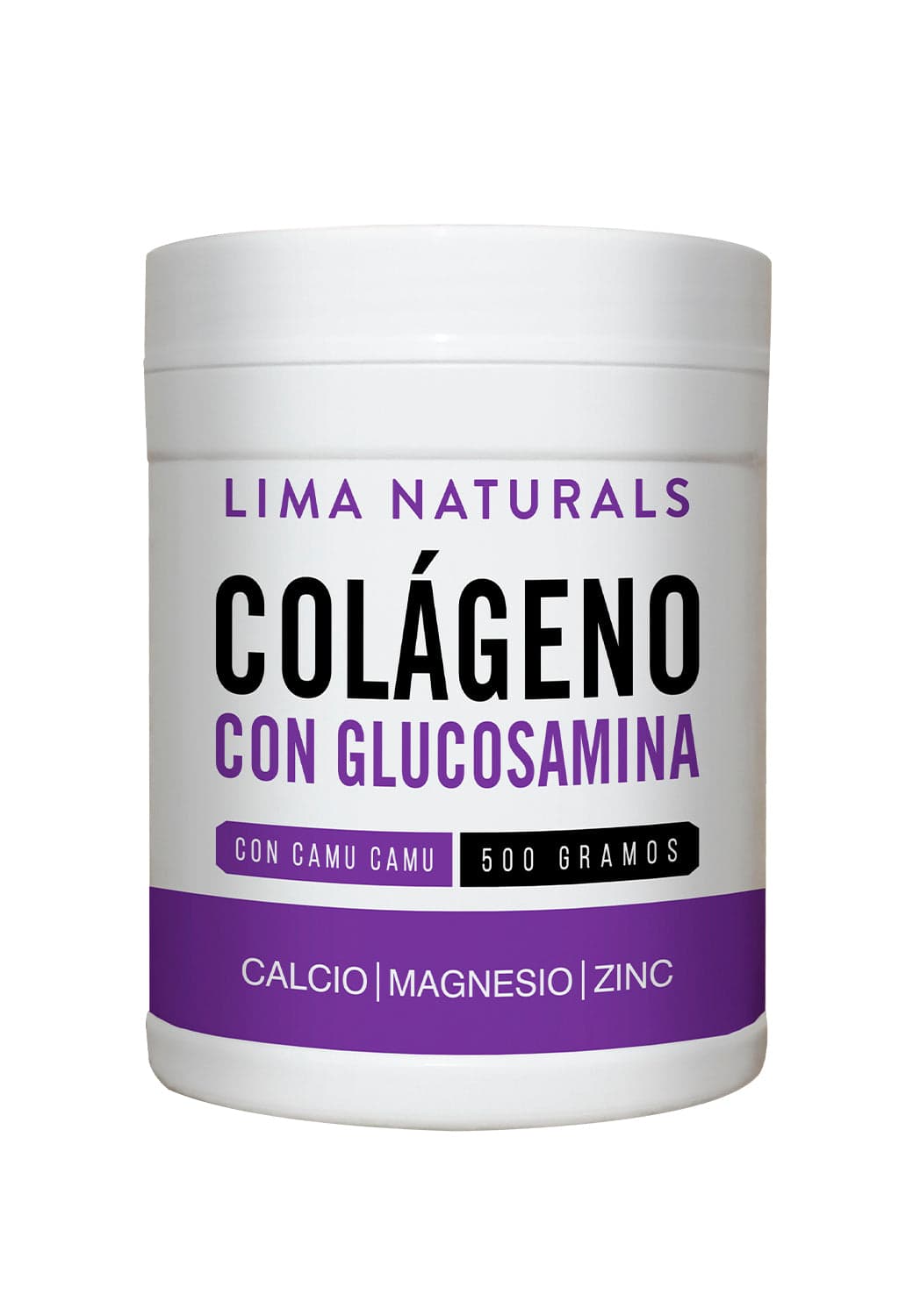 Colágeno Hidrolizado con Glucosamina Lima Naturals 500 GR