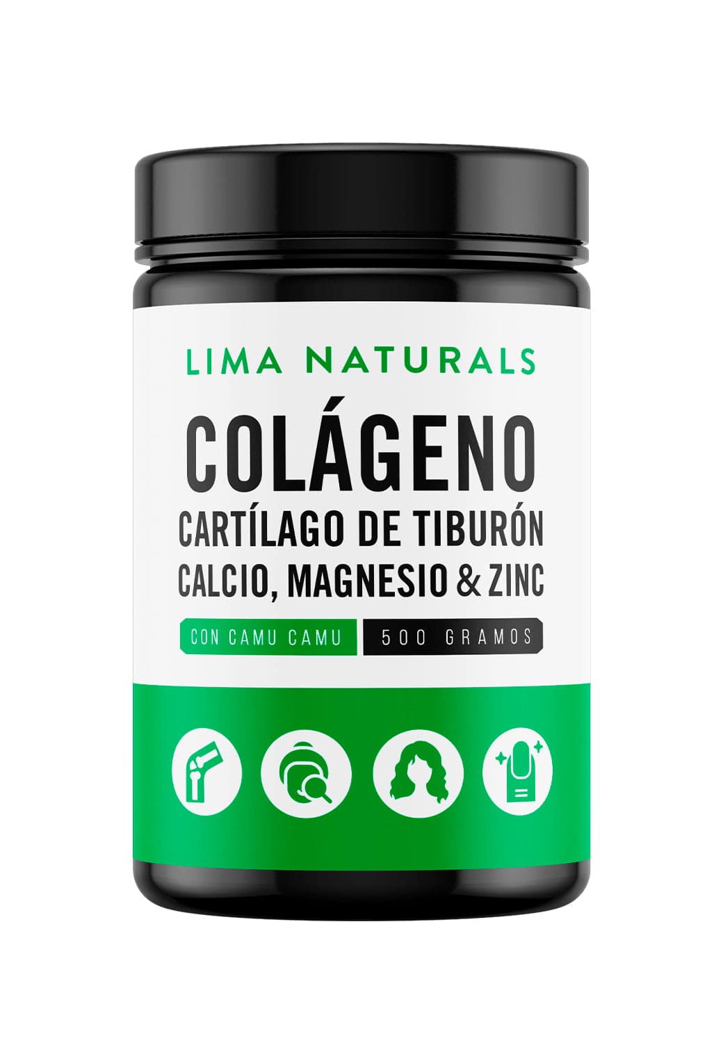 Colágeno Hidrolizado con Cartílago de Tiburón Lima Naturals 500 GR