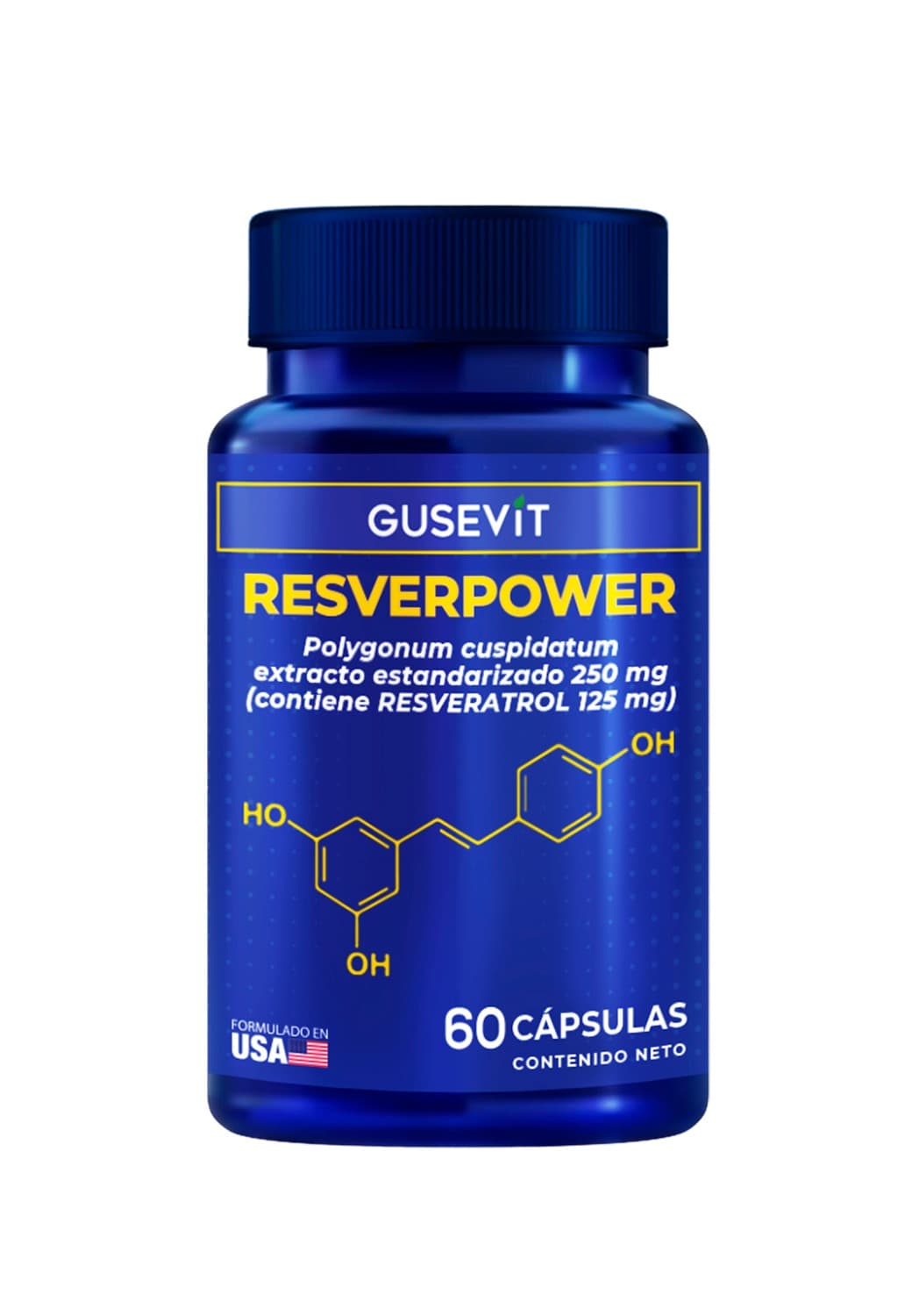 Resveratrol Gusevit 60 CAP