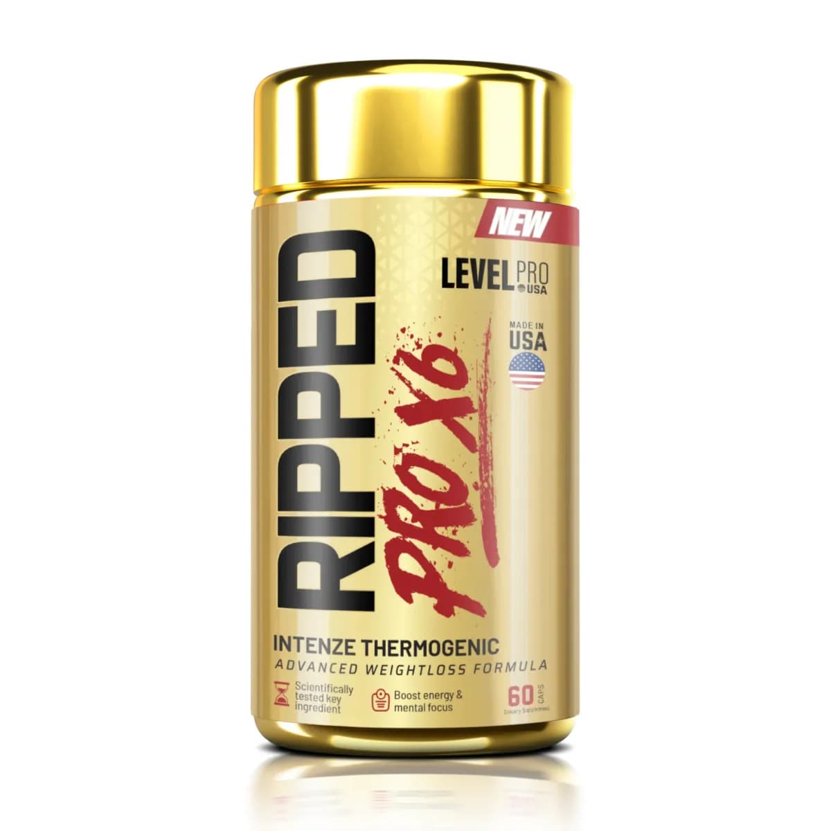 Ripped Pro X6 LEVEL PRO USA 60 CAP